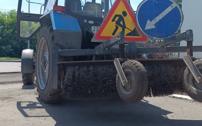 Услуги дорожной щетки на базе МТЗ - Красноярск, заказать или взять в аренду