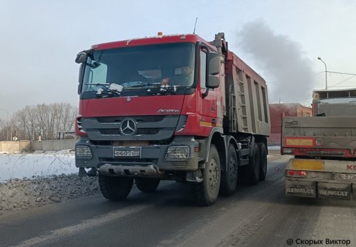 Самосвал Услуги самосвала Actros взять в аренду, заказать, цены, услуги - Красноярск