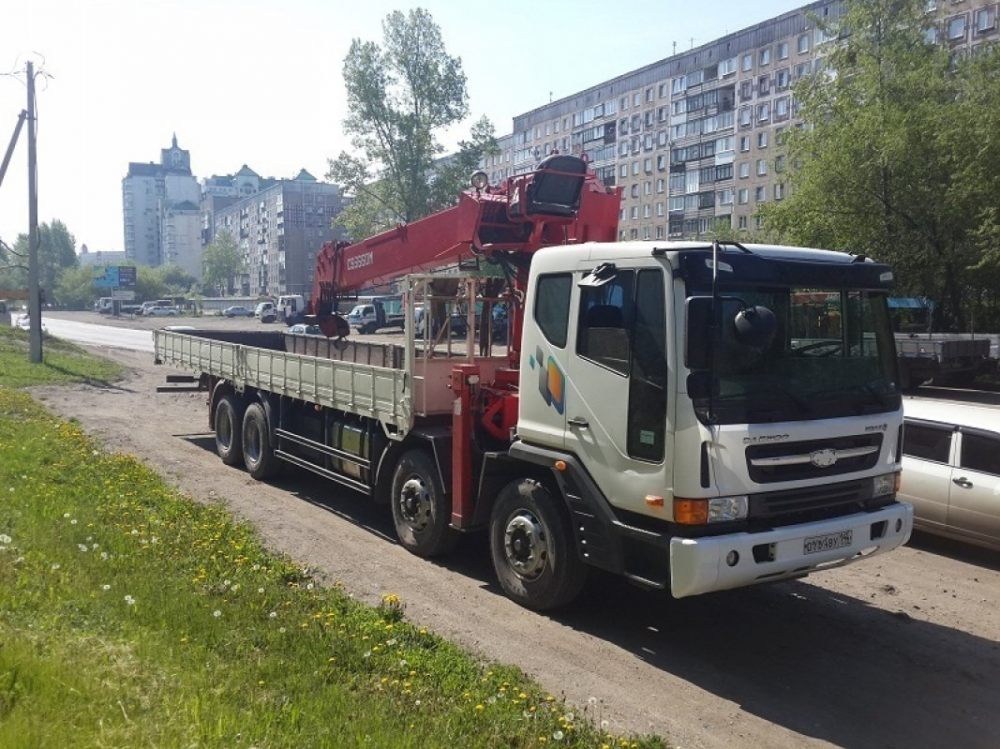 Манипулятор Услуги манипулятора со стрелой г/п 9 тонн взять в аренду, заказать, цены, услуги - Красноярск