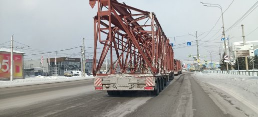 Грузоперевозки тралами до 100 тонн стоимость услуг и где заказать - Красноярск