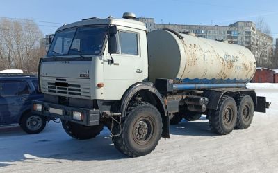 Цистерна-водовоз на базе Камаз - Ачинск, заказать или взять в аренду