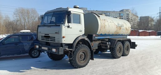 Цистерна Цистерна-водовоз на базе Камаз взять в аренду, заказать, цены, услуги - Красноярск