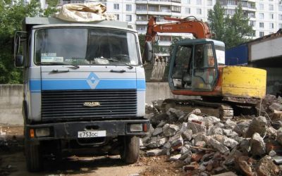 Вывоз строительного мусора, погрузчики, самосвалы, грузчики - Красноярск, цены, предложения специалистов
